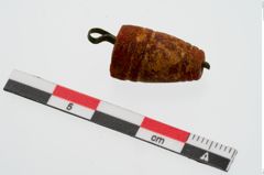 Foto von Bernsteinperlenanhänger (NHMW-PRAE-024161)